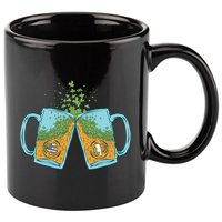 USA Irish Beer 11oz C Handle Ceramic Mug