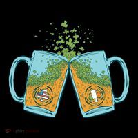 USA Irish Beer 16 in Basic Backpack
