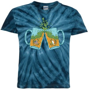 USA Irish Beer Kids Tie-Dye T-Shirt