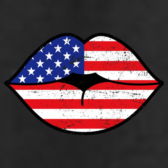 USA Lips Cool Comfort Performance Bucket Hat