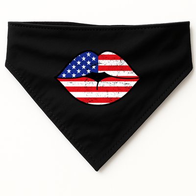 USA Lips USA-Made Doggie Bandana