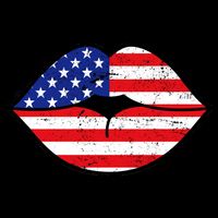 USA Lips Cooling Performance Crew T-Shirt