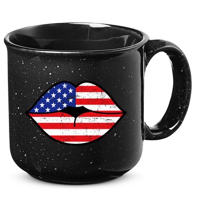 USA Lips 15oz Campfire Ceramic Mug