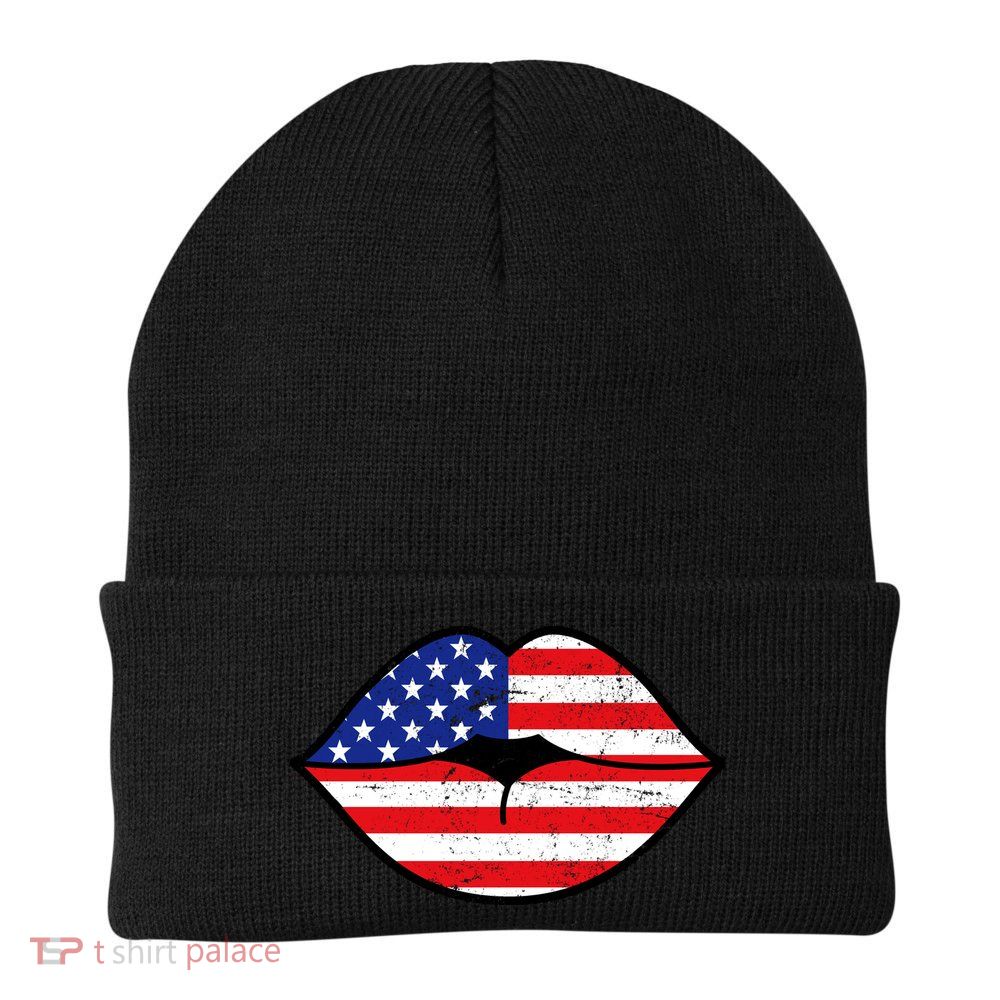 USA Lips Beanie