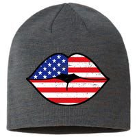 USA Lips Sustainable Beanie