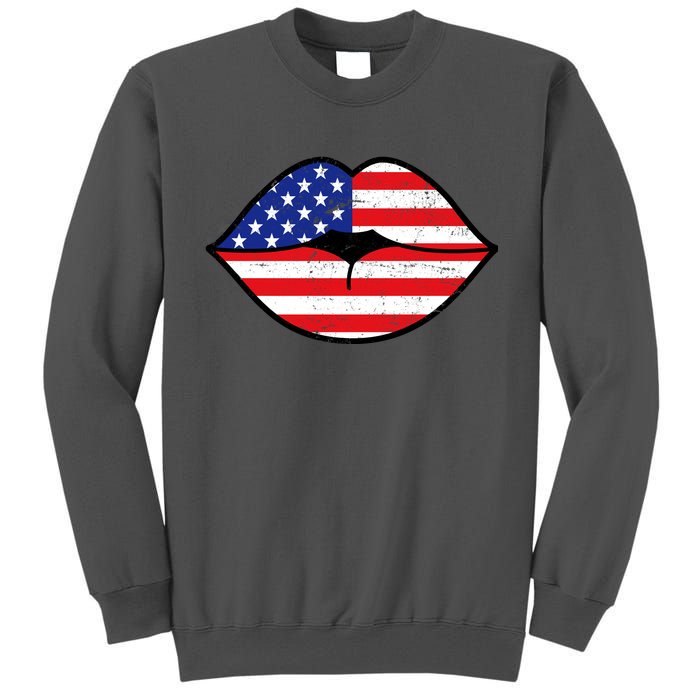 USA Lips Tall Sweatshirt