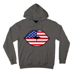 USA Lips Tall Hoodie