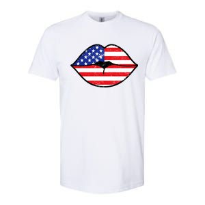 USA Lips Softstyle CVC T-Shirt