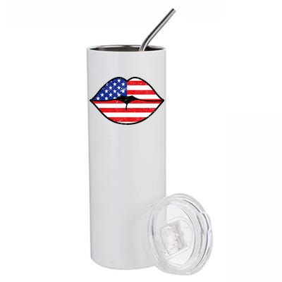 USA Lips Stainless Steel Tumbler