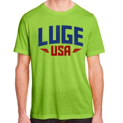 USA Luge Team Adult ChromaSoft Performance T-Shirt