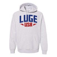 USA Luge Team Premium Hoodie