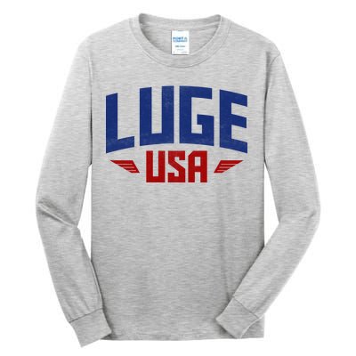 USA Luge Team Tall Long Sleeve T-Shirt