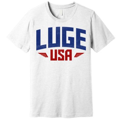 USA Luge Team Premium T-Shirt