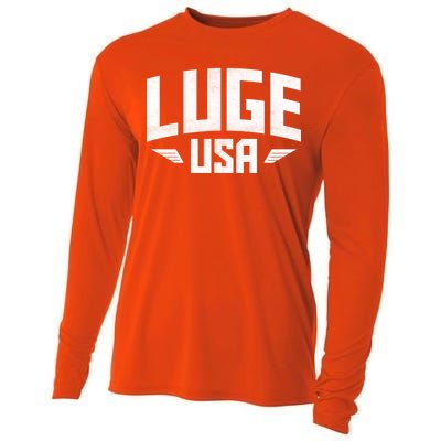 USA Luge Team Cooling Performance Long Sleeve Crew