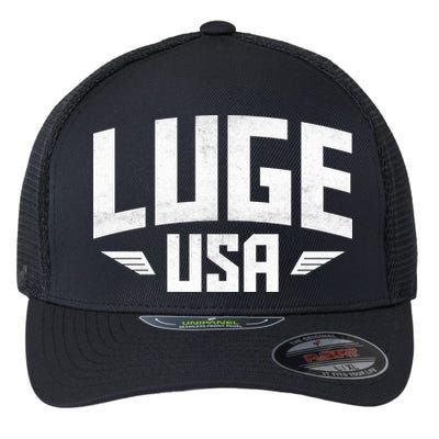 USA Luge Team Flexfit Unipanel Trucker Cap