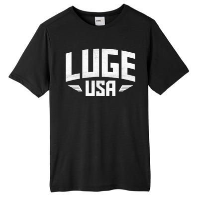 USA Luge Team Tall Fusion ChromaSoft Performance T-Shirt