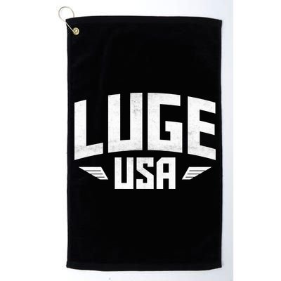 USA Luge Team Platinum Collection Golf Towel