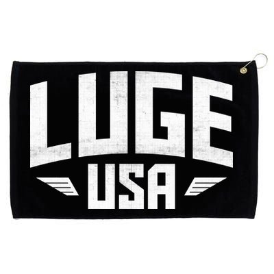 USA Luge Team Grommeted Golf Towel