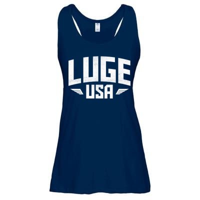 USA Luge Team Ladies Essential Flowy Tank