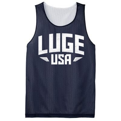 USA Luge Team Mesh Reversible Basketball Jersey Tank