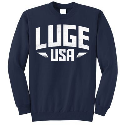 USA Luge Team Tall Sweatshirt