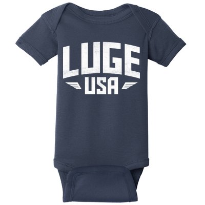 USA Luge Team Baby Bodysuit