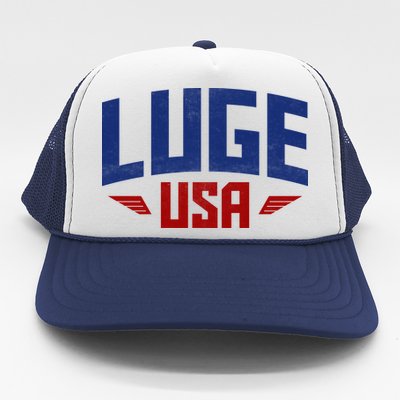 USA Luge Team Trucker Hat