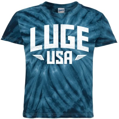 USA Luge Team Kids Tie-Dye T-Shirt