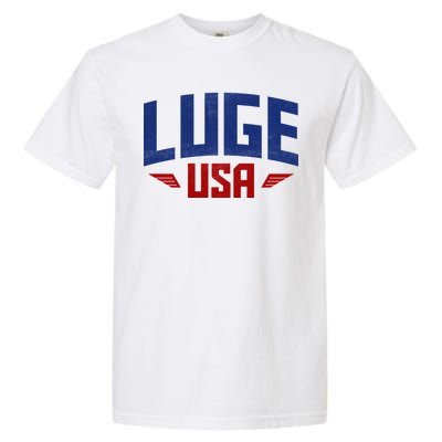 USA Luge Team Garment-Dyed Heavyweight T-Shirt