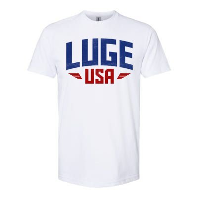 USA Luge Team Softstyle CVC T-Shirt