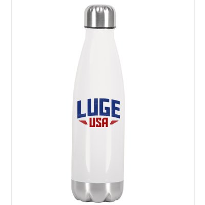 USA Luge Team Stainless Steel Insulated Water Bottle