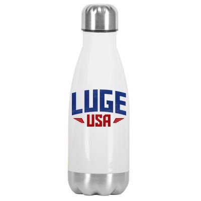 USA Luge Team Stainless Steel Insulated Water Bottle