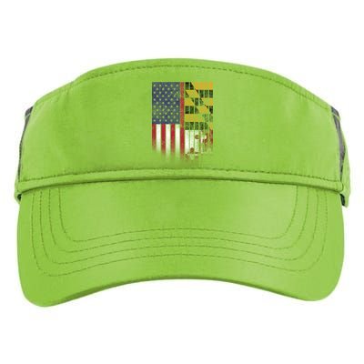 USA Maryland Flag Adult Drive Performance Visor