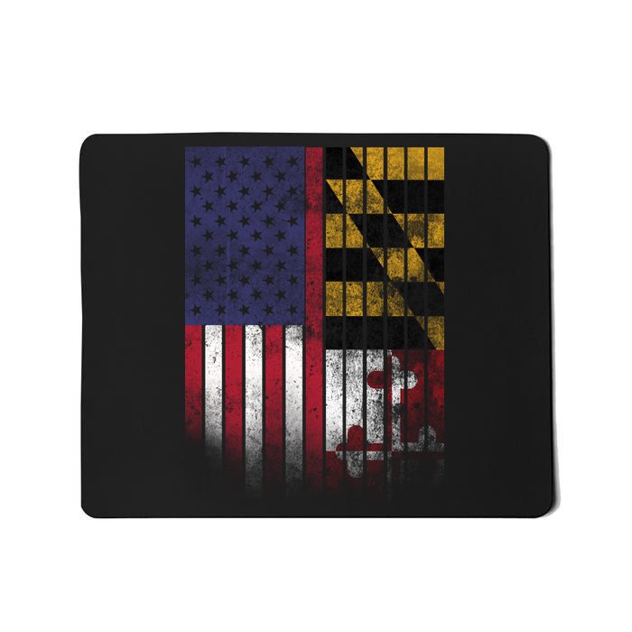 USA Maryland Flag Mousepad