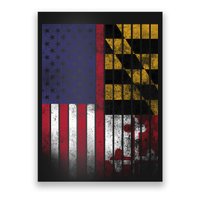 USA Maryland Flag Poster