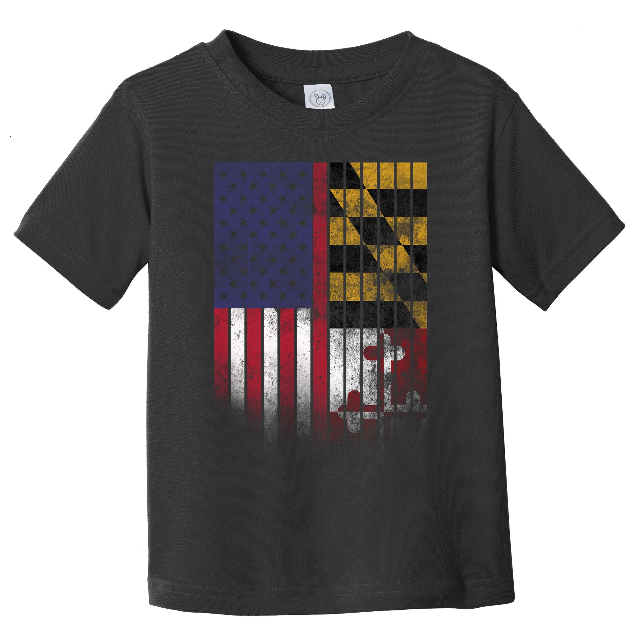 USA Maryland Flag Toddler T-Shirt