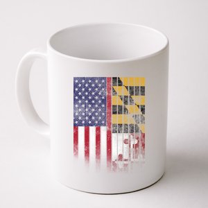 USA Maryland Flag Coffee Mug