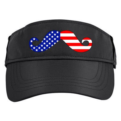 USA Mustache American Stache Adult Drive Performance Visor