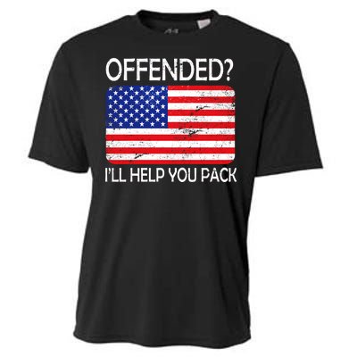 USA Offended I'll Help You Pack Cooling Performance Crew T-Shirt