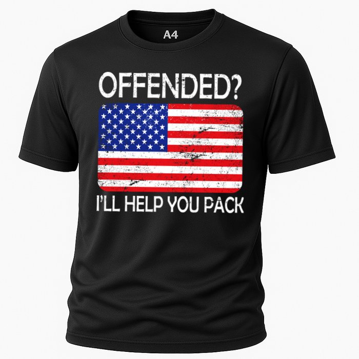 USA Offended I'll Help You Pack Cooling Performance Crew T-Shirt