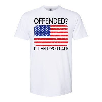 USA Offended I'll Help You Pack Softstyle CVC T-Shirt