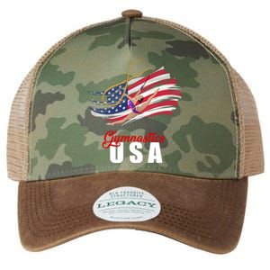 USA Olympics Gymnastics Team Legacy Tie Dye Trucker Hat