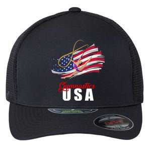 USA Olympics Gymnastics Team Flexfit Unipanel Trucker Cap