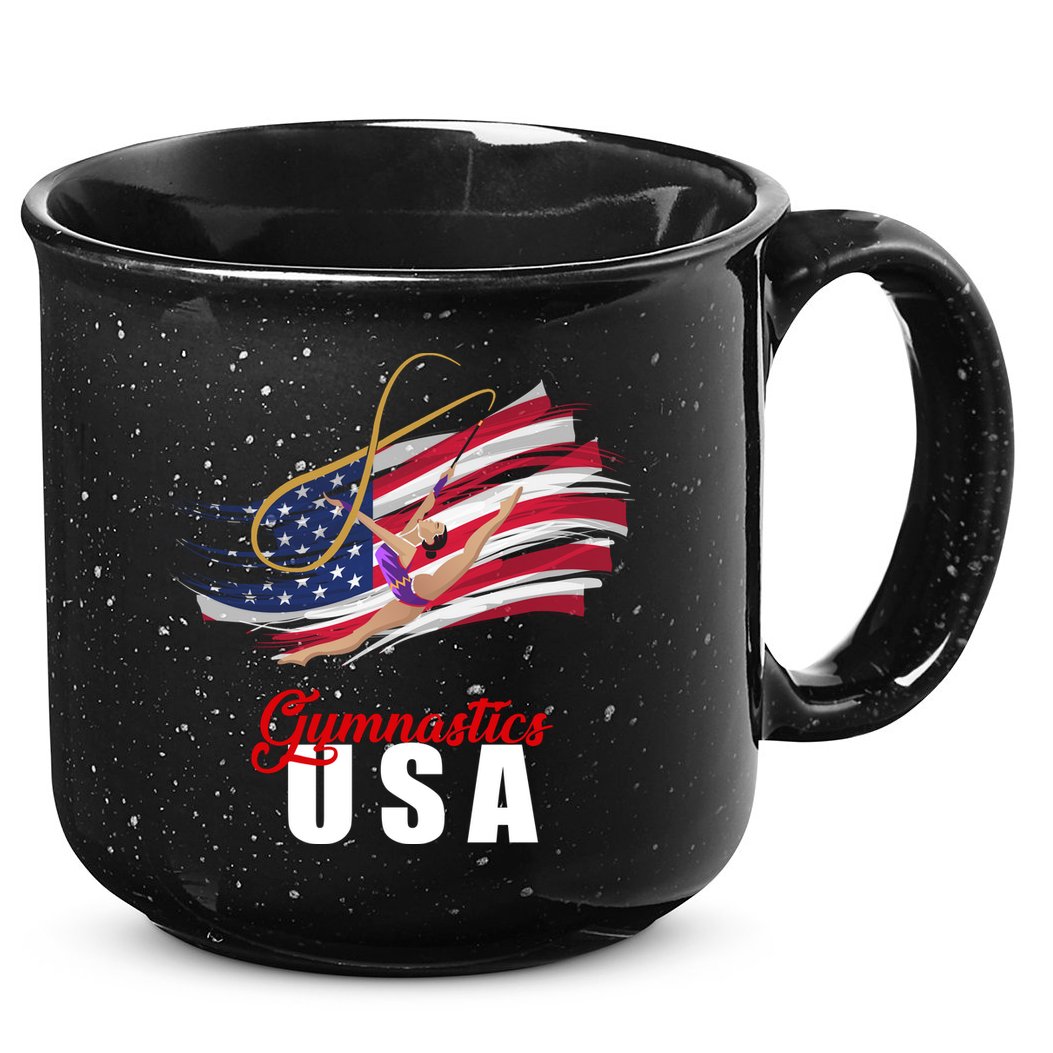 USA Olympics Gymnastics Team 15oz Campfire Ceramic Mug