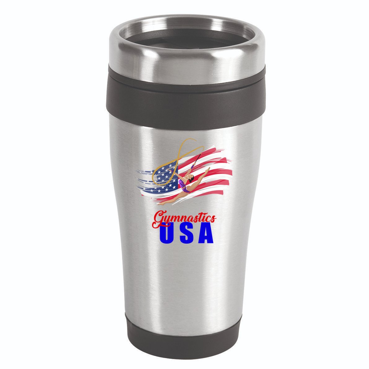 USA Olympics Gymnastics Team 16oz Travel Tumbler