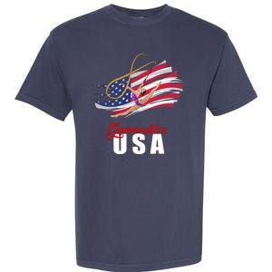 USA Olympics Gymnastics Team Garment-Dyed Heavyweight T-Shirt