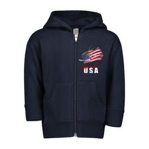 USA Olympics Gymnastics Team Toddler Zip Fleece Hoodie