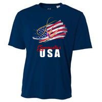 USA Olympics Gymnastics Team Cooling Performance Crew T-Shirt