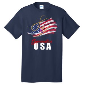 USA Olympics Gymnastics Team Tall T-Shirt