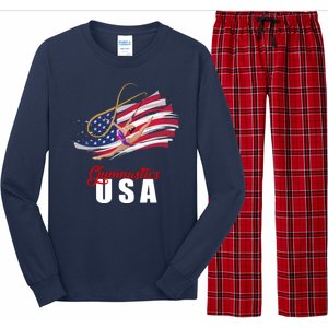 USA Olympics Gymnastics Team Long Sleeve Pajama Set